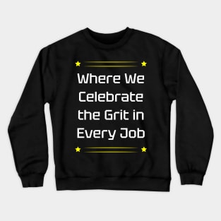 High-Five Workplace Crewneck Sweatshirt